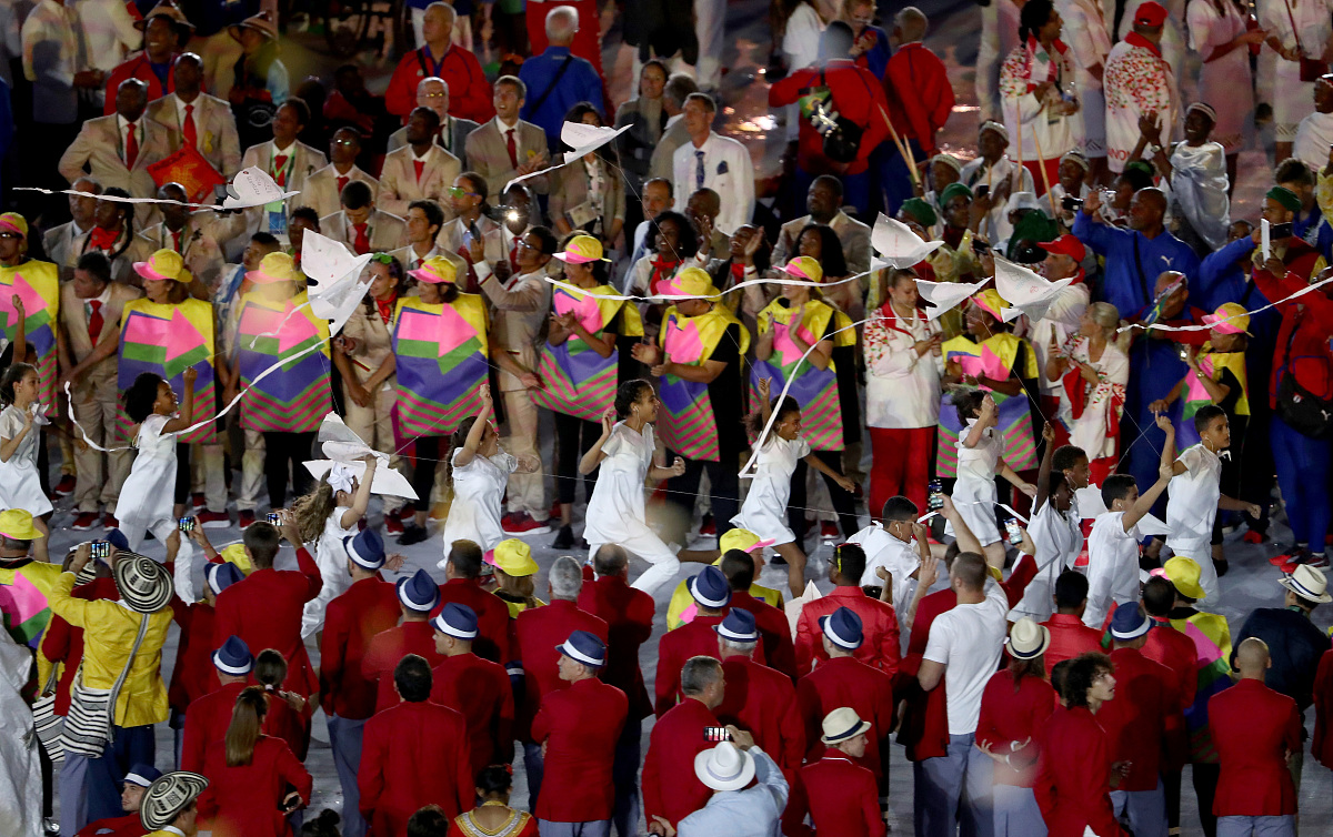 庆典盛宴,运动员代表国家拿下冠军 庆典盛宴,运动员代表国家拿下冠军